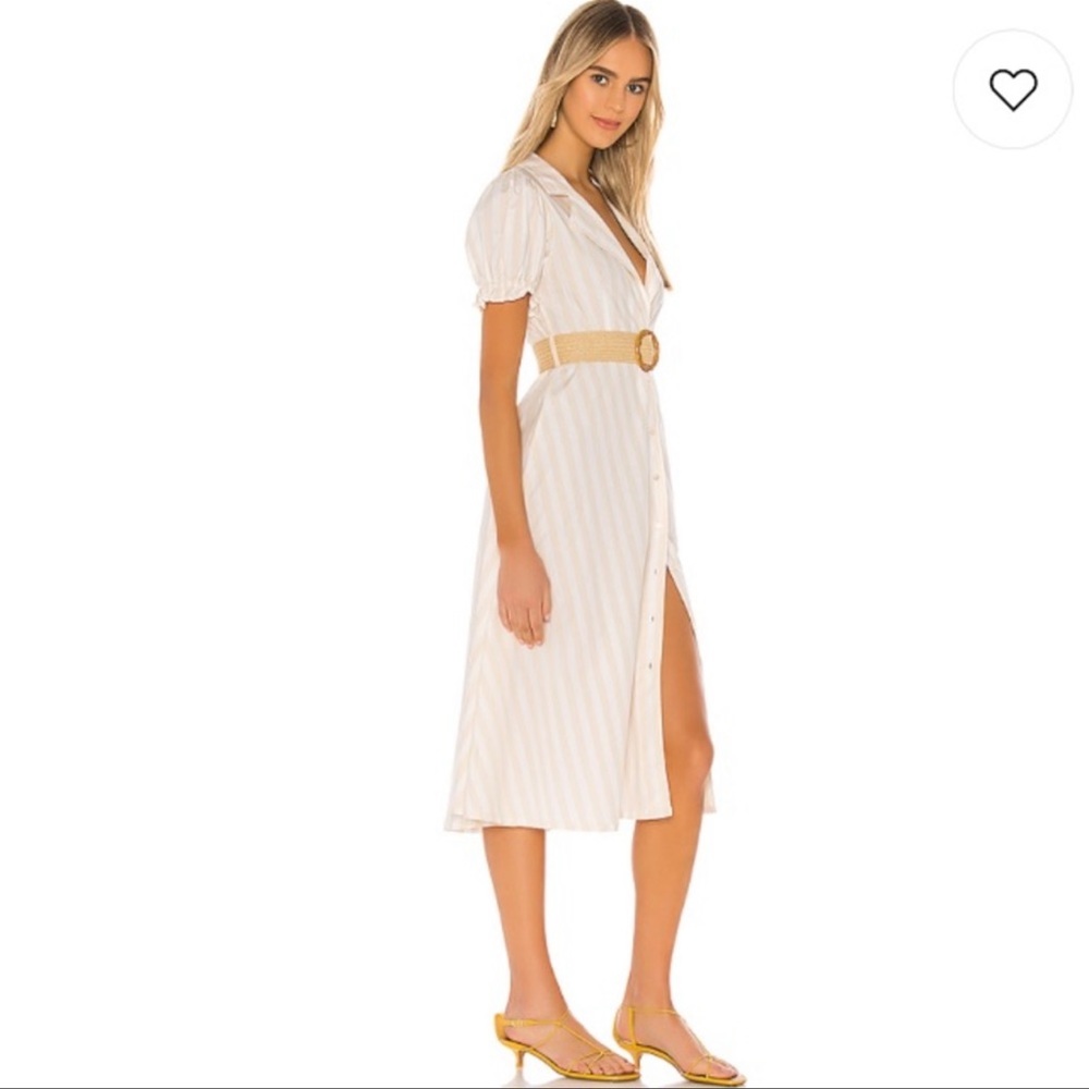 NWT WEWOREWHAT MACRO STRIPED BELLA MAXI DRESS - Picture 10 of 14